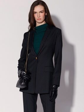 Walter Baker Trishelle Blazer, Spade Stripe Suiting